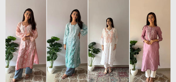 Lucknowi Chikankari Kurti: The Authentic Handcrafted Original