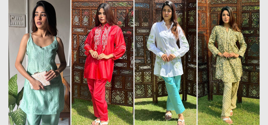 Stitched Chikankari Sets