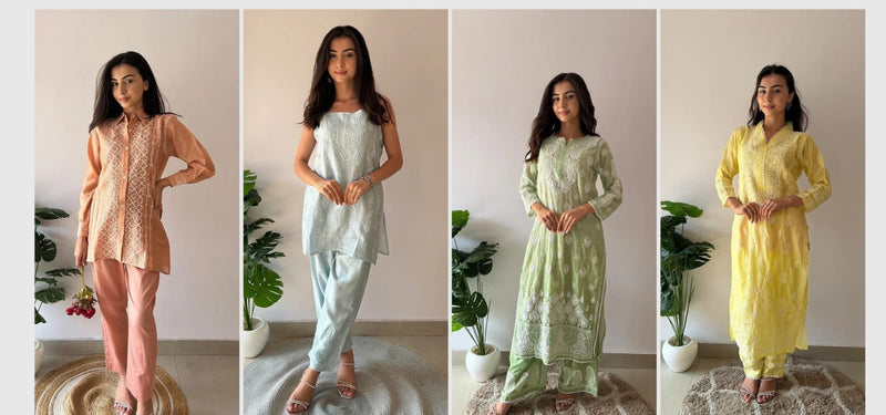 The Complete Chikankari Suit Guide: Styles, Fabrics & How to Choose