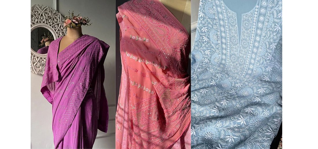 Slow fashion Chikankari
