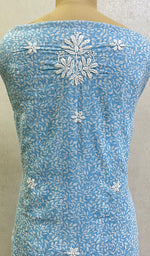 Load image into Gallery viewer, Women&#39;s Lakhnavi Handcrafted Mul Cotton Chikankari Kurta And Dupatta Set- HONC0144695
