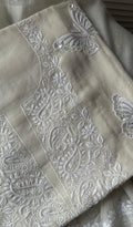 Titlee Women's Lakhnavi Handcrafted Mul Chanderi Kurta And Dupatta Set - HONC0233861