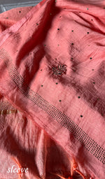 Load image into Gallery viewer, Women&#39;s Lakhnavi Handcrafted Mul Chanderi Unstitched Kurta And Dupatta Set - HONC0307134
