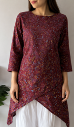 Cotton Chikankari Stitched Kurti Nc5077