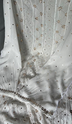 Load image into Gallery viewer, Women&#39;s Lucknowi Handcrafted Viscose Georgette Chikankari Anarkali and Dupatta Set- HONC0304388
