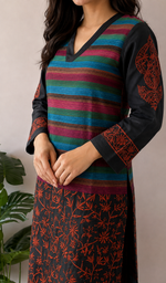 Cotton Chikankari Stitched Kurti HONC050298