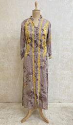 Load image into Gallery viewer, Women&#39;s Lucknowi Handcrafted Rayon Chikankari Kurti - NC070181