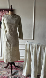 Load image into Gallery viewer, Hiba Women's Lakhnavi Handcrafted Semi- stitched Cotton Chikankari Suit Material - HONC0348838