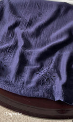 Load image into Gallery viewer, Women's Lakhnavi Handcrafted Mul Chanderi UnStitched Kurta And Dupatta Set - HONC0312992