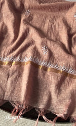 Load image into Gallery viewer, Women&#39;s Lakhnavi Handcrafted Chanderi Silk Semi - Stitched Anarkali And Dupatta Set - HONC0273163
