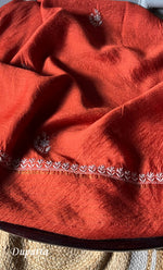 将图像加载到图库查看器中， Women&#39;s Lakhnavi Handcrafted Munga Silk Chikankari Kurta And Dupatta Set- HONC0282380
