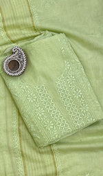 Load image into Gallery viewer, Women&#39;s Lakhnavi Handcrafted Mul Chanderi Kurta And Dupatta Set - HONC0149593
