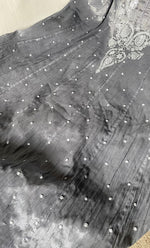 Load image into Gallery viewer, Women's Lakhnavi Handcrafted Tissue Chanderi Semi-Stitched Anarkali And Dupatta Set - HONC0323625