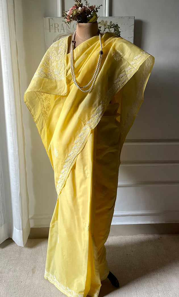 Buy Chikankari Saree Online