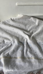 将图像加载到图库查看器中， Women's Lakhnavi Handcrafted Mul Chanderi Unstitched Kurta And Dupatta Set - HONC0337819