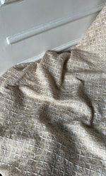 Load image into Gallery viewer, Lucknowi Handcrafted Munga Silk Chikankari Unstitched Men's Kurta Fabric - HONC0337757