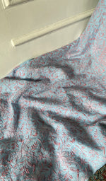 Load image into Gallery viewer, Women's Lakhnavi Handcrafted Mul Chanderi Unstitched Chikankari Full Suit - HONC0345362