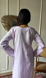 将图像加载到图库查看器中， Prisha Women's Lakhnavi Handcrafted Cotton Chikankari Kurti - HONC0335229