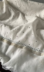 Load image into Gallery viewer, Women&#39;s Lakhnavi Handcrafted Mul Chanderi Unstitched Kurta And Dupatta Set- HONC0311968
