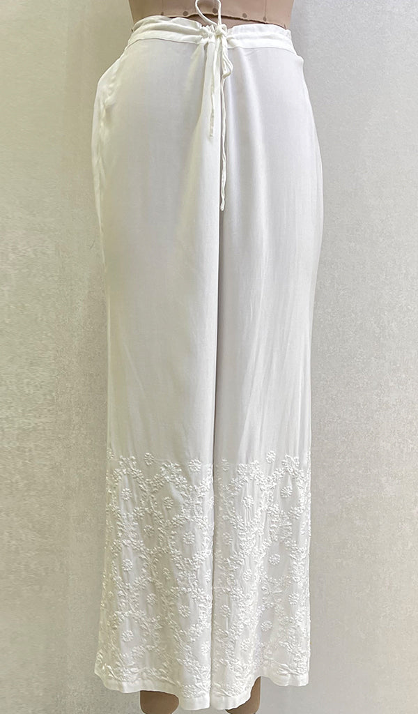 White Palazzo Pants Online Embracing the Grace of Elegance with the C  Zola Pragati Fashions
