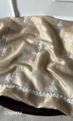 Load image into Gallery viewer, Naaz Women's Lucknowi Handcrafted Kota Chanderi Chikankari Kurta And Dupatta Set - HONC0314046