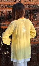 Load image into Gallery viewer, Alshifa Women&#39;s Lakhnavi Handcrafted Modal Cotton Chikankari Top - HONC0266098
