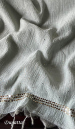 Load image into Gallery viewer, Women&#39;s Lakhnavi Handcrafted Unstitched  Mul Chanderi Kurta And Dupatta Set - HONC0271158
