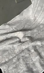 Load image into Gallery viewer, Men&#39;s Lucknowi Handcrafted Cotton Chikankari Kurta - HONC0295792
