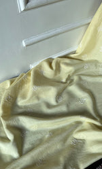 将图像加载到图库查看器中， Lucknowi Handcrafted Maheshwari Mul chanderi Chikankari Unstitched Unisex Kurta Fabric - HONC0307159