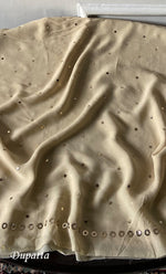 Load image into Gallery viewer, Women's Lucknowi Handcrafted Viscose Georgette Unstitched Chikankari Suit Material - HONC0338158