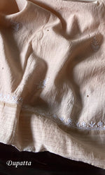 将图像加载到图库查看器中， Women&#39;s Lakhnavi Handcrafted  Maheshwari  Mul Chanderi Unstitched Kurta And Dupatta Set - HONC0275131
