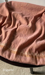 Load image into Gallery viewer, Women&#39;s Lakhnavi Handcrafted Tissue Chanderi Unstitched Kurta And Dupatta Set - HONC0270057
