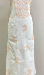 将图像加载到图库查看器中， Women&#39;s Lakhnavi Handcrafted Cotton Chikankari Unstitched Kurti Fabric - HONC0199268
