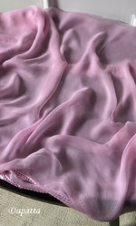 Load image into Gallery viewer, Women&#39;s Lakhnavi Handcrafted Unstitched Cotton Chikankari Suit Material - HONC0317020

