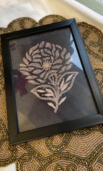 Load image into Gallery viewer, Handcrafted Chikankari Embroidered Frame - HONC0269428
