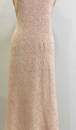 将图像加载到图库查看器中， Women&#39;s Lakhnavi Handcrafted Viscose Georgette Chikankari Unstitched Kurti Fabric - HONC0206914
