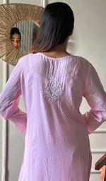 Load image into Gallery viewer, Reet Women's Lucknowi Handcrafted Cotton Chikankari Kurti - HONC0212049