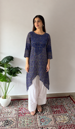 Cotton Chikankari Stitched Kurti HONC070219
