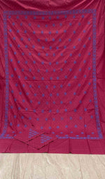 Load image into Gallery viewer, Lakhnavi Handcrafted Cotton Chikankari Bedsheet Set - HONC043447