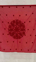 Load image into Gallery viewer, Lakhnavi Handcrafted Cotton Chikankari Table Cover - HONC041220
