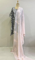Ayesha Women's Lucknowi Handcrafted Viscose Georgette Chikankari Dupatta - HONC0163966