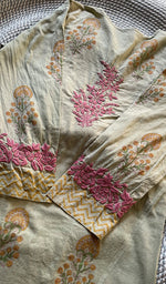 将图像加载到图库查看器中， Women&#39;s Lucknowi Handcrafted Cotton Chikankari Kurti - HONC0301010
