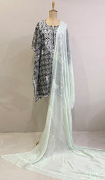 Load image into Gallery viewer, Ayesha Women&#39;s Lucknowi Handcrafted Viscose Georgette Chikankari Dupatta - HONC0163964
