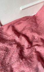 将图像加载到图库查看器中， Women&#39;s Lakhnavi Handcrafted Mul Chanderi Semi - Stitched Kurta And Dupatta Set - HONC0282422
