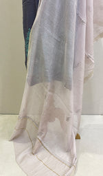 将图像加载到图库查看器中， Women&#39;s Lakhnavi Handcrafted Mul Chanderi Chikankari Dupatta - HONC0222603
