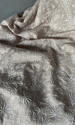 将图像加载到图库查看器中， Women&#39;s Lakhnavi Handcrafted Munga Silk Chikankari Kurta And Dupatta Set- HONC0280927
