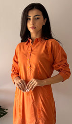 Load image into Gallery viewer, Aamna Women's Lakhnavi Handcrafted Cotton Chikankari Top - HONC0325760