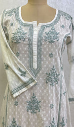 Load image into Gallery viewer, Gulshan Women&#39;s Lucknowi Handcrafted Cotton Chikankari Kurti - HONC0159598
