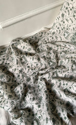 Load image into Gallery viewer, Titlee Women's Lakhnavi Handcrafted Unstitched Mul Chanderi Kurta And Dupatta Set - HONC0260939