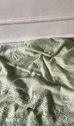 Load image into Gallery viewer, Women's Lakhnavi Handcrafted Muslin Unstitched Chikankari Full Suit - HONC0344376